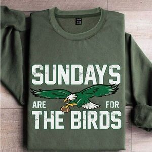 Green Eagles Graphic Sweatshirt